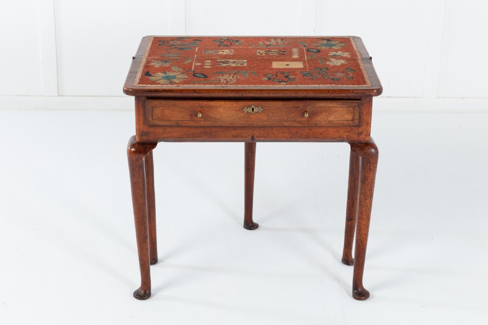 George I Walnut Card Table View IV