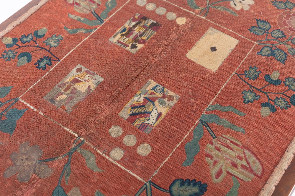 George I Walnut Card Table View VI