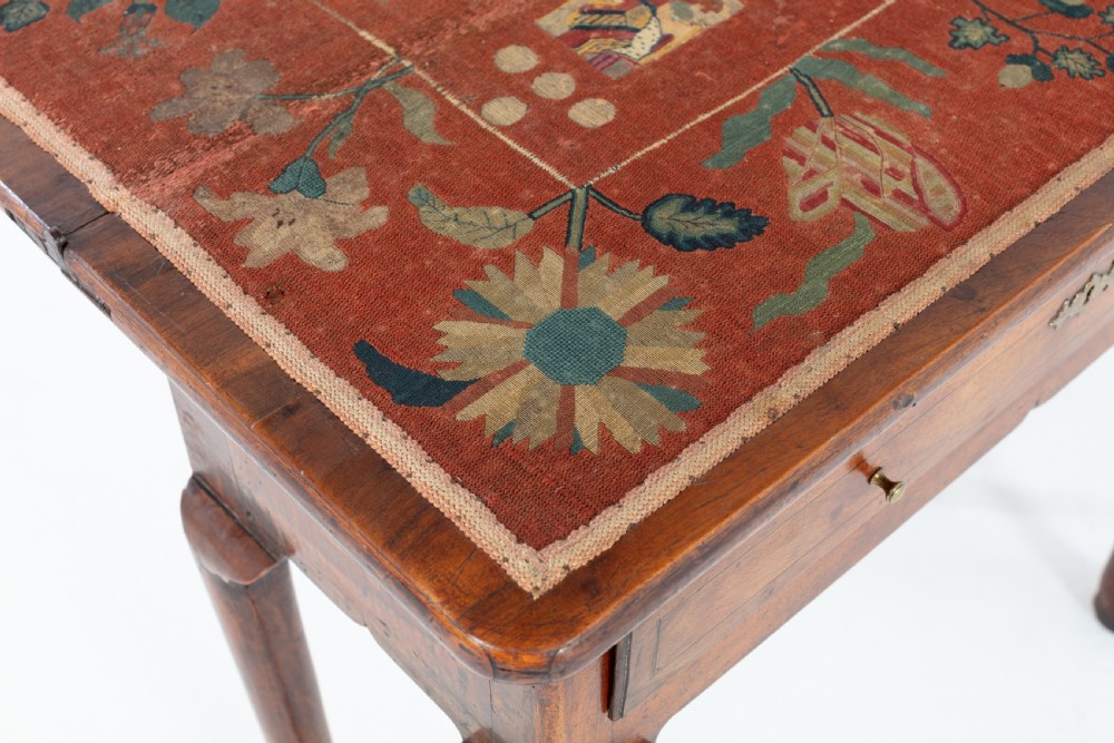 George I Walnut Card Table View X