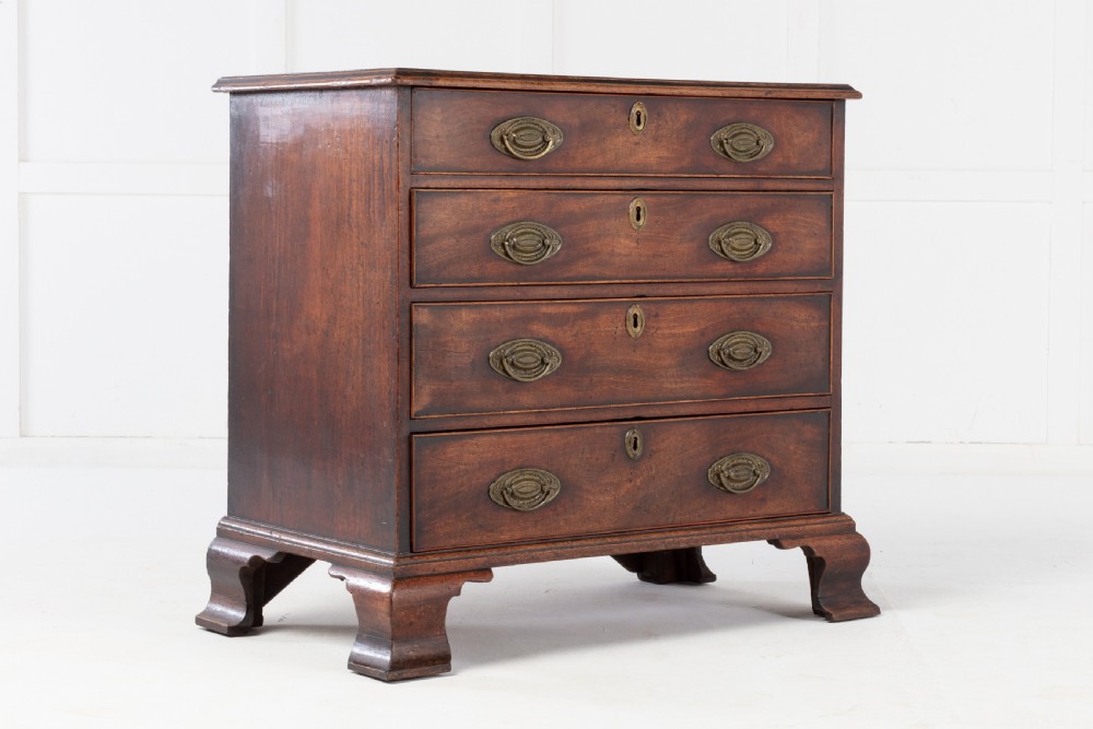 18th Century English Mahogany Chest of Drawers