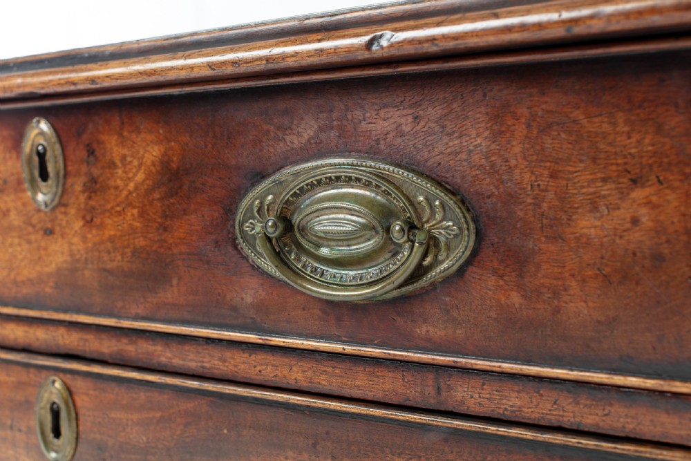 18th Century English Mahogany Chest of Drawers View IV