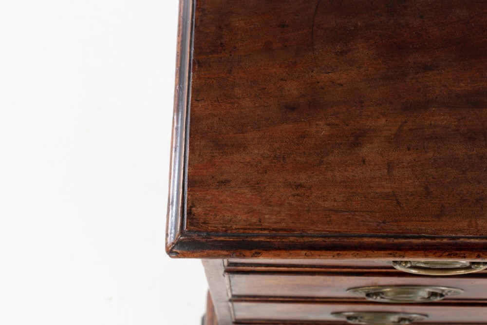 18th Century English Mahogany Chest of Drawers View VI