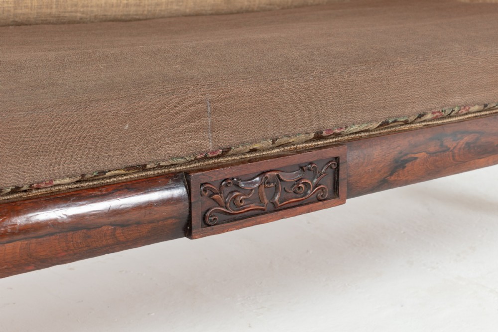 19th Century Regency Rosewood Sofa View IV