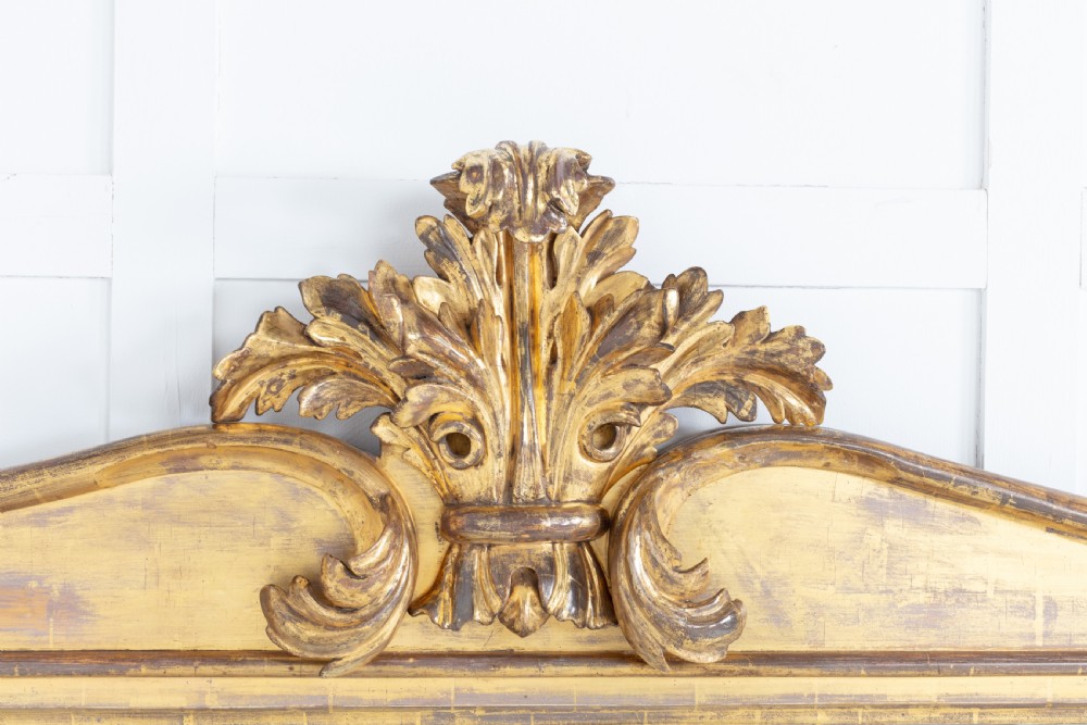 Regency Giltwood Overmantel Mirror View III