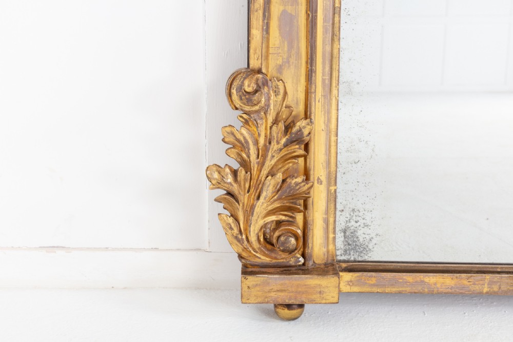 Regency Giltwood Overmantel Mirror View V