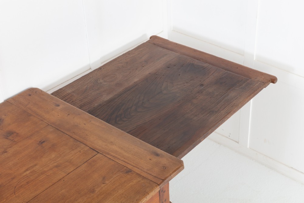 Large 19th Century French Cherrywood Farmhouse Table View V