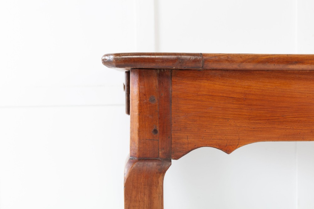 Large 19th Century French Cherrywood Farmhouse Table View VI