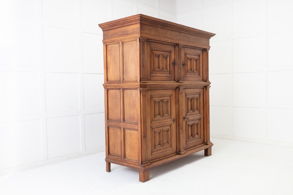 18th Century Dutch Oak Cabinet View II