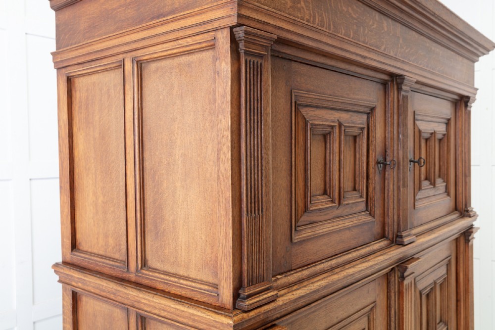 18th Century Dutch Oak Cabinet View III