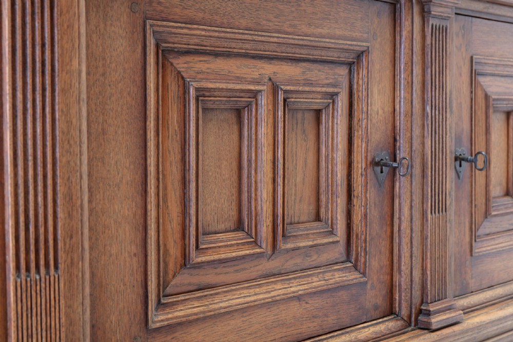 18th Century Dutch Oak Cabinet View IV