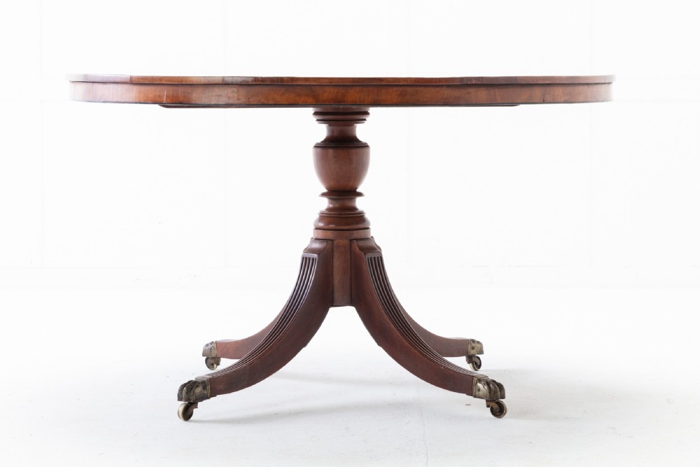 George III Regency Mahogany Circular Centre Table View II
