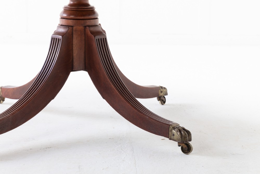 George III Regency Mahogany Circular Centre Table View IV