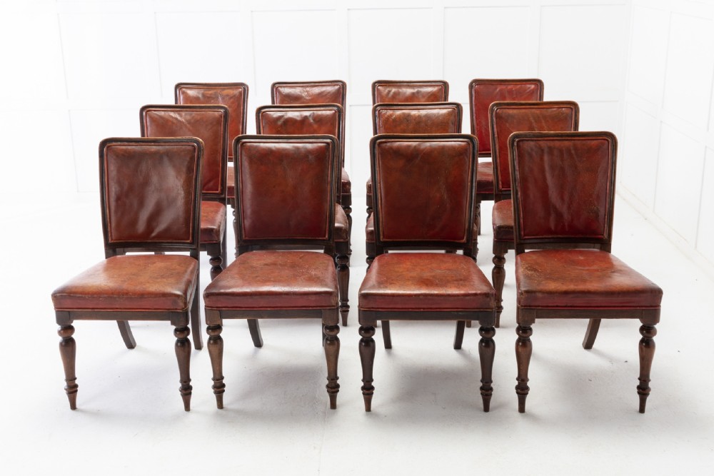 Set of Twelve 19th Century 'Holland & Sons' Dining Chairs View II