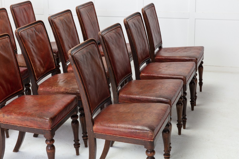 Set of Twelve 19th Century 'Holland & Sons' Dining Chairs View III