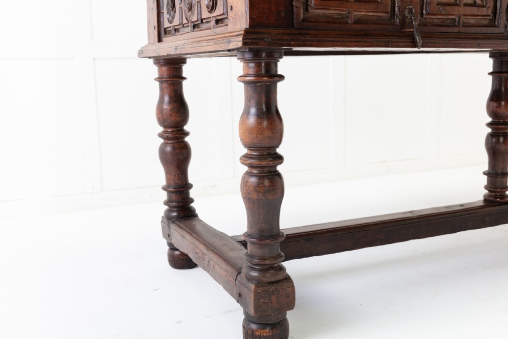 Large 17th Century Spanish Walnut Table View V