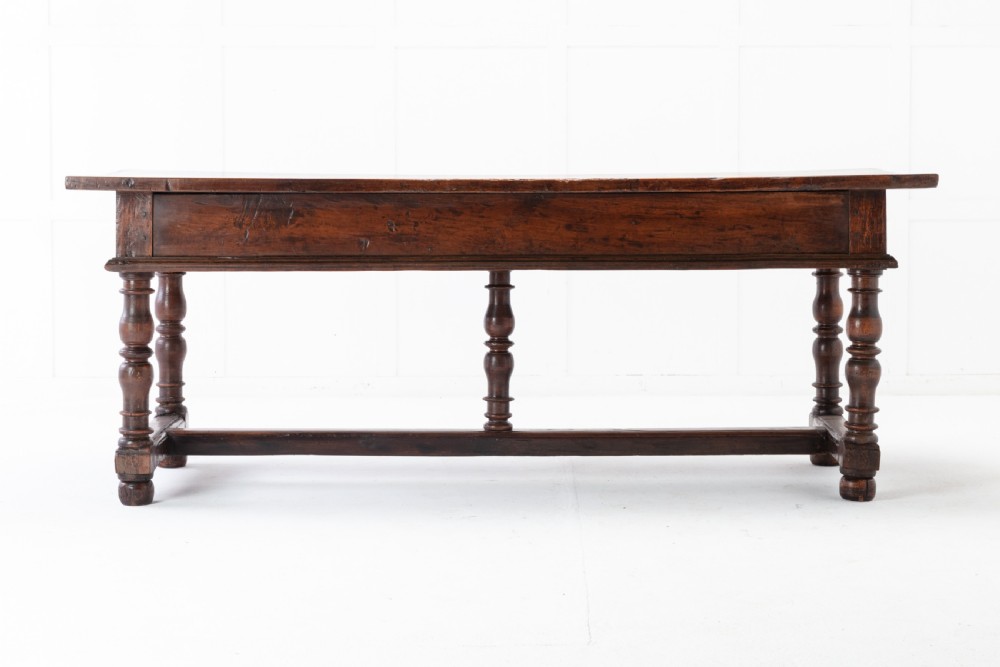 Large 17th Century Spanish Walnut Table View XII