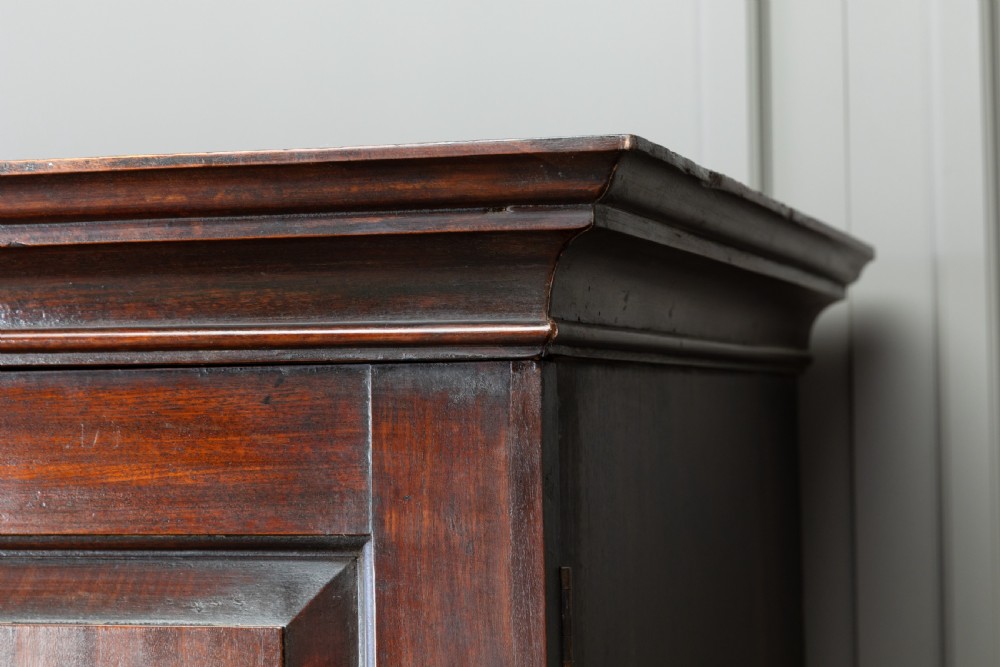 18th Century Georgian Mahogany Linen Press View IX