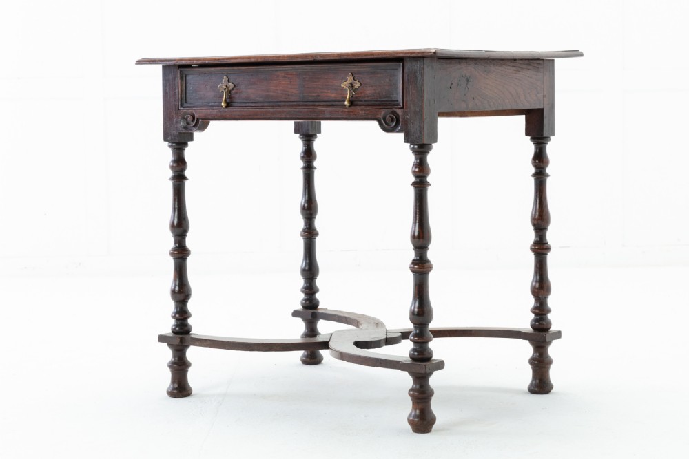 Late 17th Century Oak Side Table