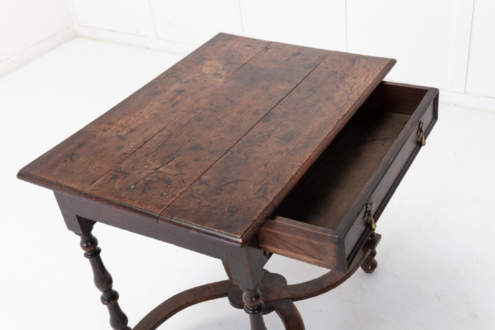 Late 17th Century Oak Side Table View III