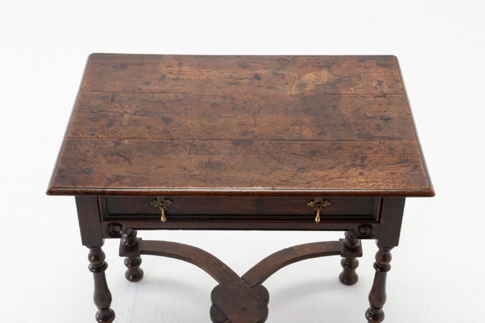 Late 17th Century Oak Side Table View IV