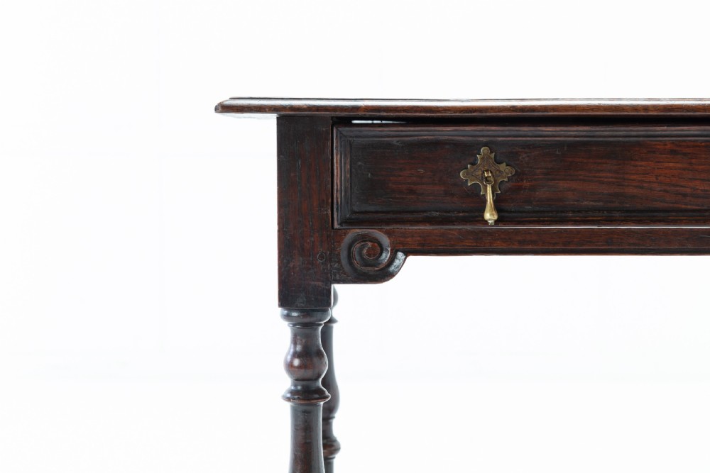 Late 17th Century Oak Side Table View VI