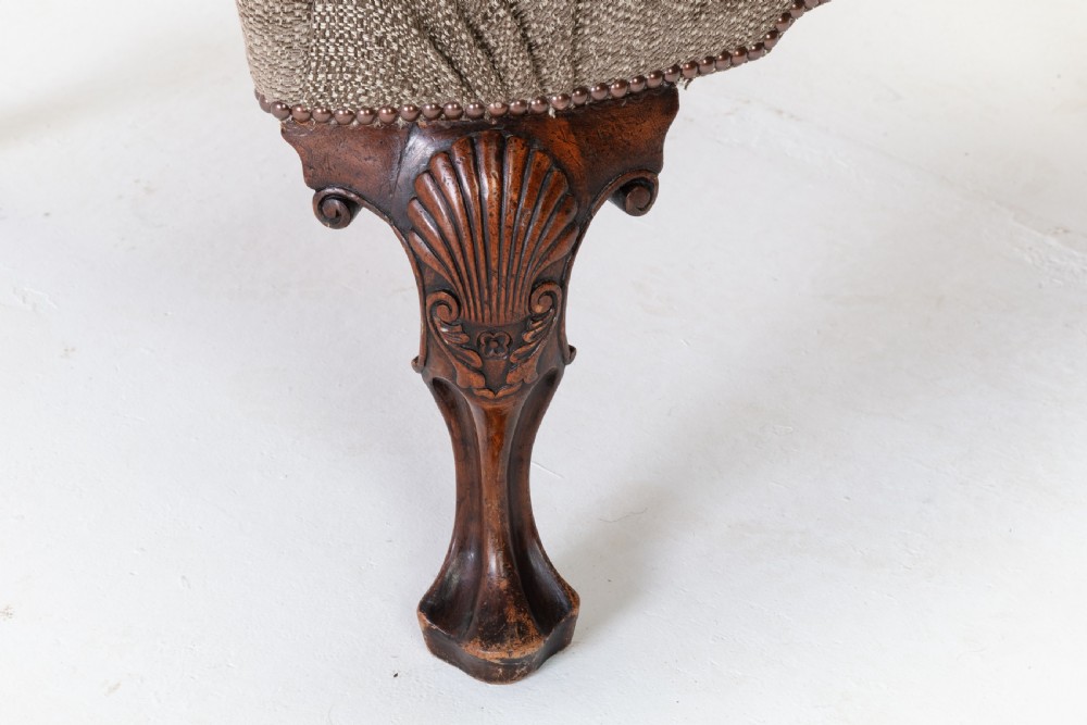 1930s Walnut Wing Chair View II
