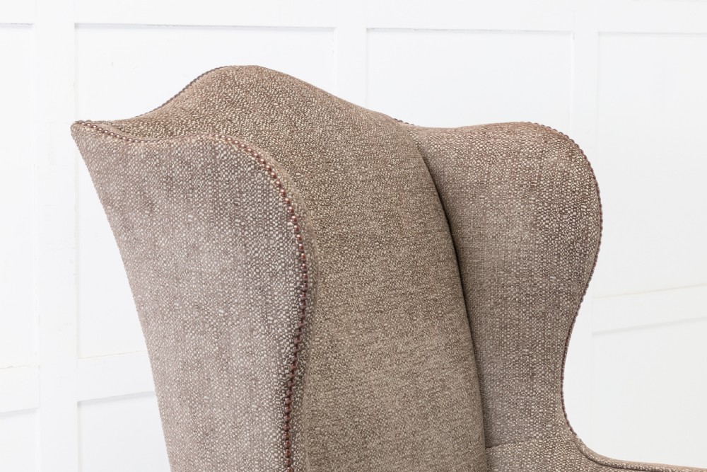 1930s Walnut Wing Chair View IV