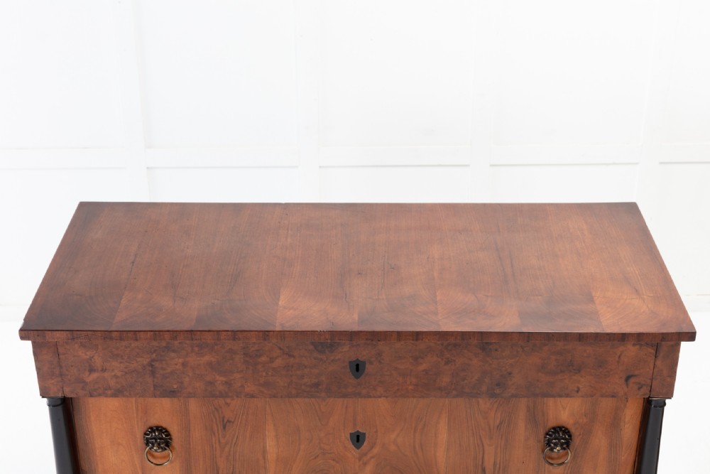 Pair of Early 19th Century Italian Walnut Chest of Drawers View VII