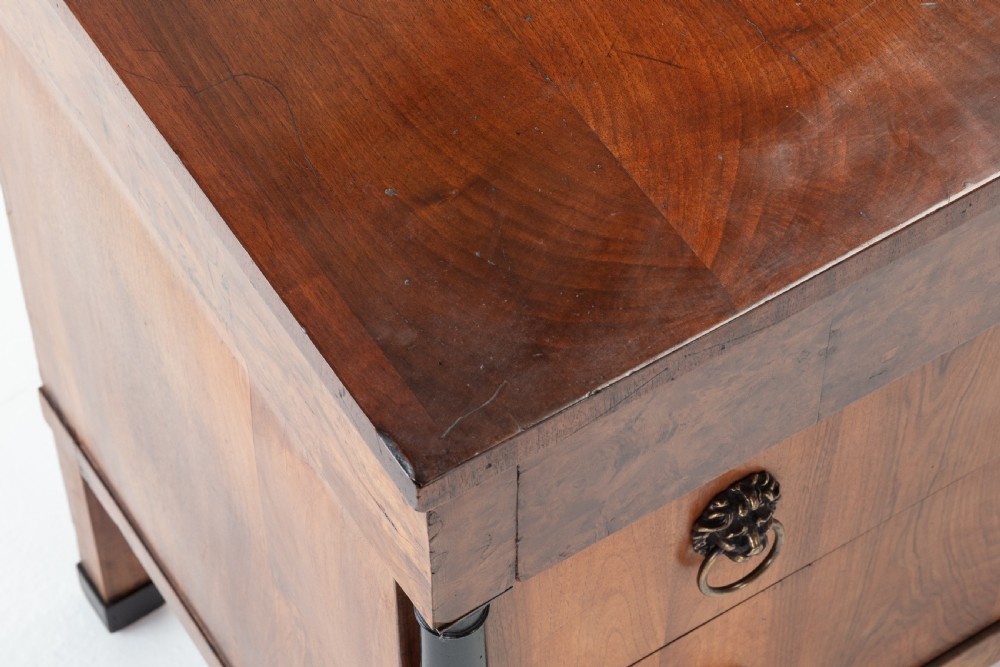 Pair of Early 19th Century Italian Walnut Chest of Drawers View IX