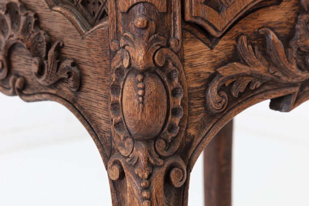 Pair of 19th Century French Oak Bedside Tables View VIII