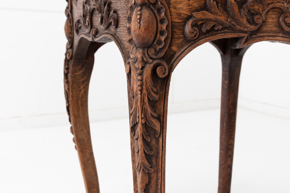 Pair of 19th Century French Oak Bedside Tables View X