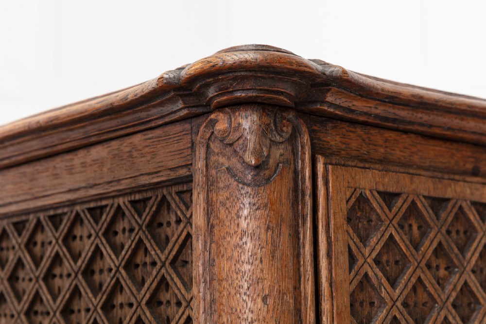 Pair of 19th Century French Oak Bedside Tables View XI