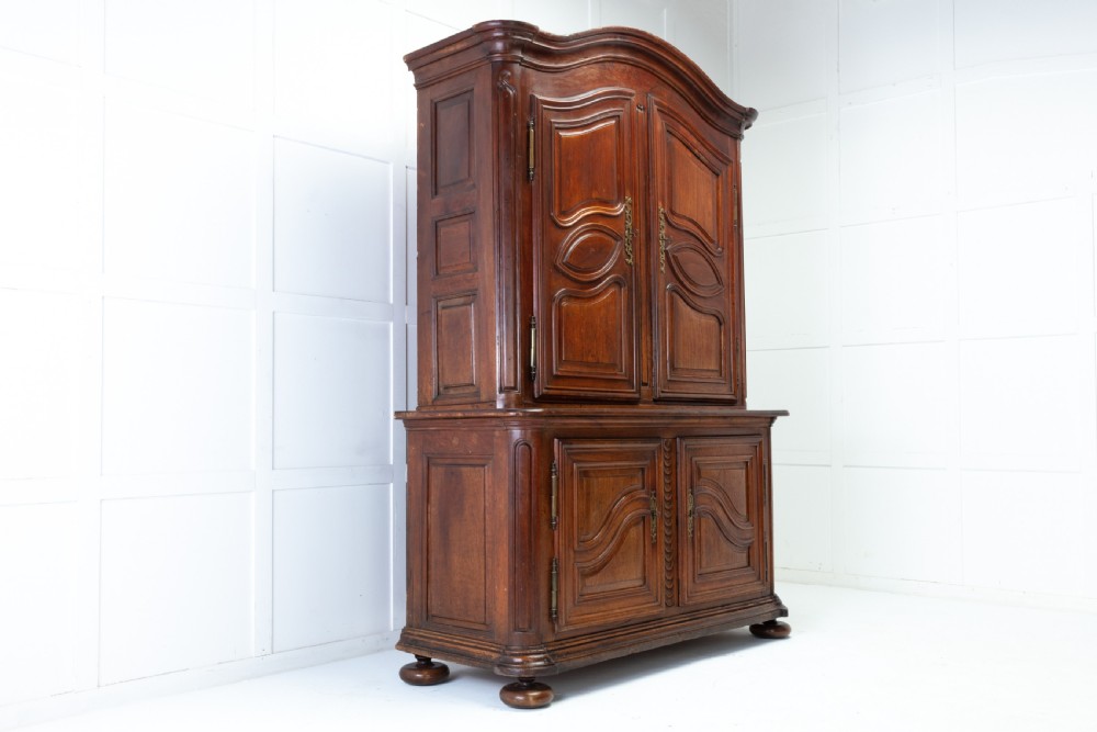 18th Century Walnut Buffet Deux Corps View II
