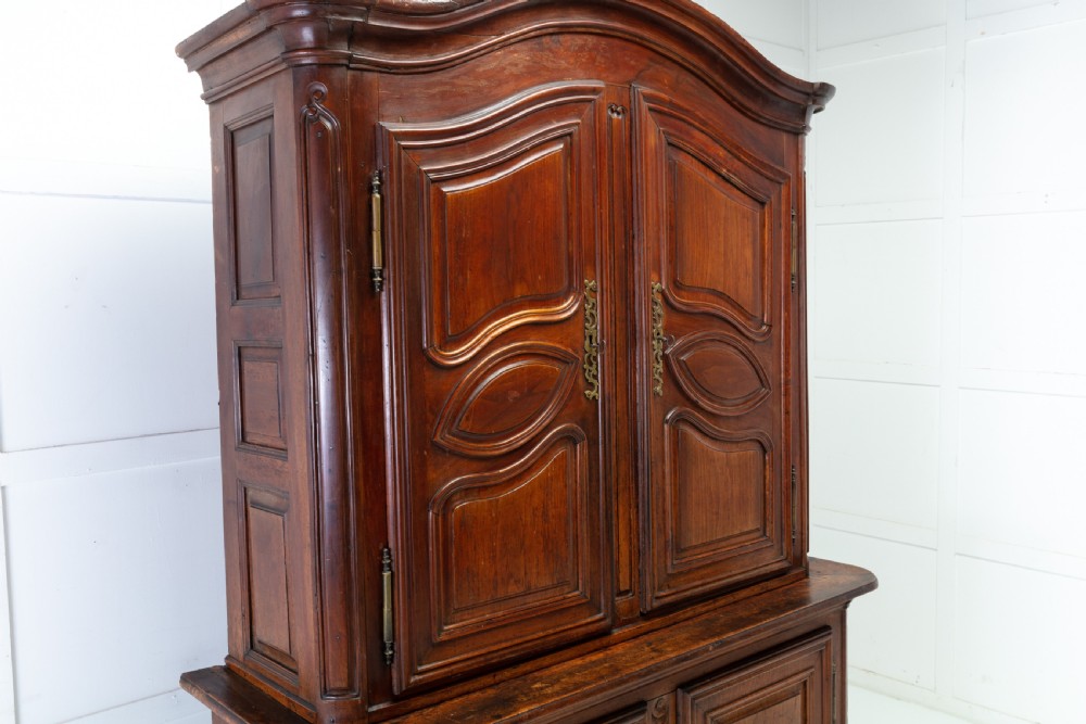 18th Century Walnut Buffet Deux Corps View VIII