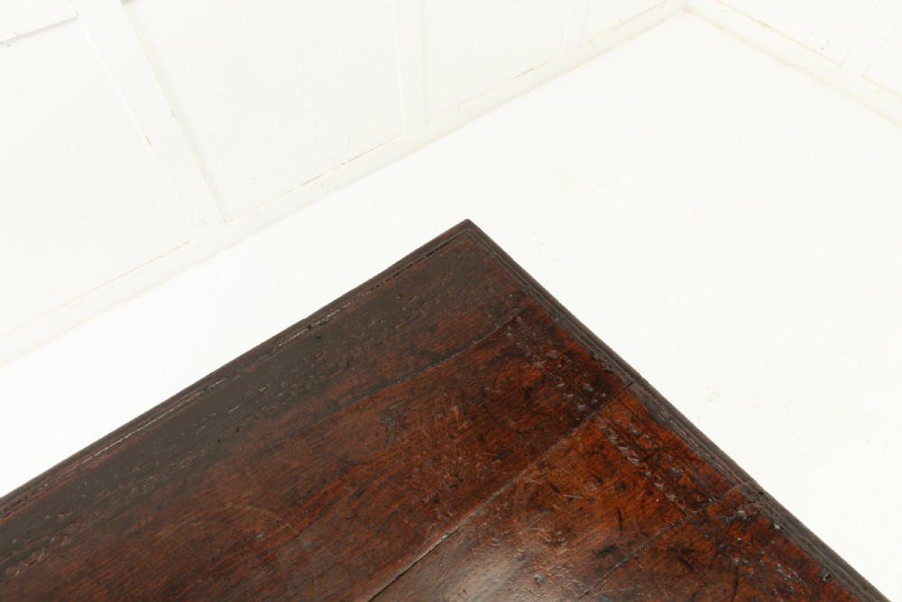17th Century English Oak Coffer View III