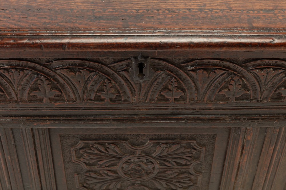 17th Century English Oak Coffer View VIII