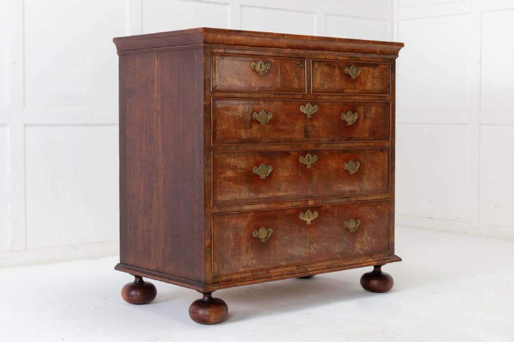 18th Century Queen Anne Walnut Chest of Drawers View III