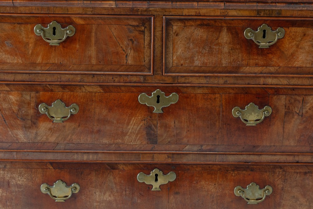 18th Century Queen Anne Walnut Chest of Drawers View IV
