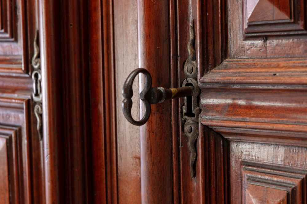 18th Century Dutch Walnut Cabinet View IV