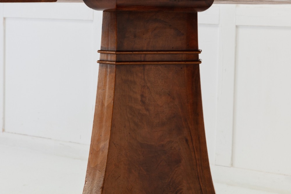19th Century French Mahogany Guéridon with Marble Top View III