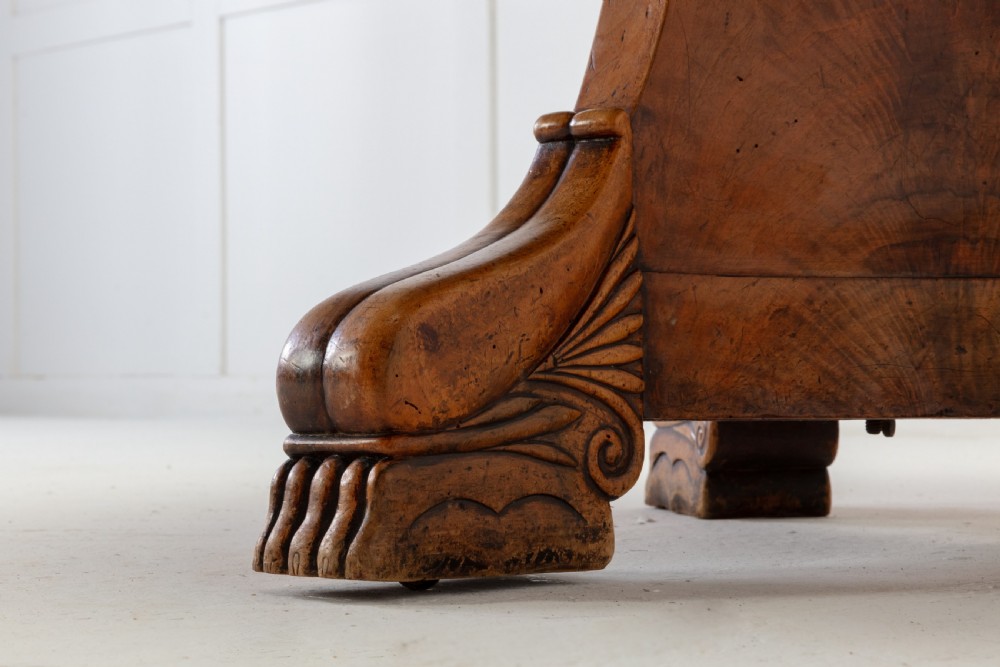 19th Century French Mahogany Guéridon with Marble Top View IV