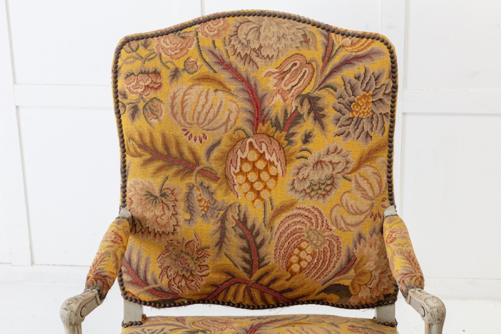 Pair of 1920s French Painted Chairs View IV