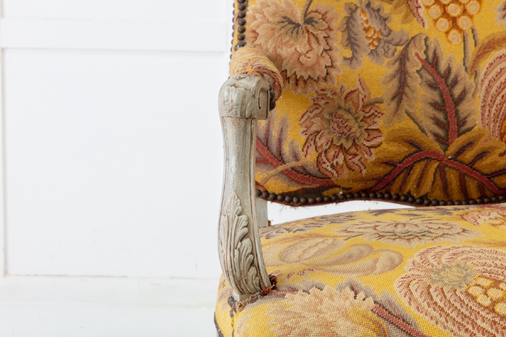 Pair of 1920s French Painted Chairs View VII