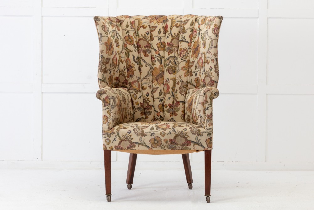 Late 19th Century English Barrel Back Armchair View II