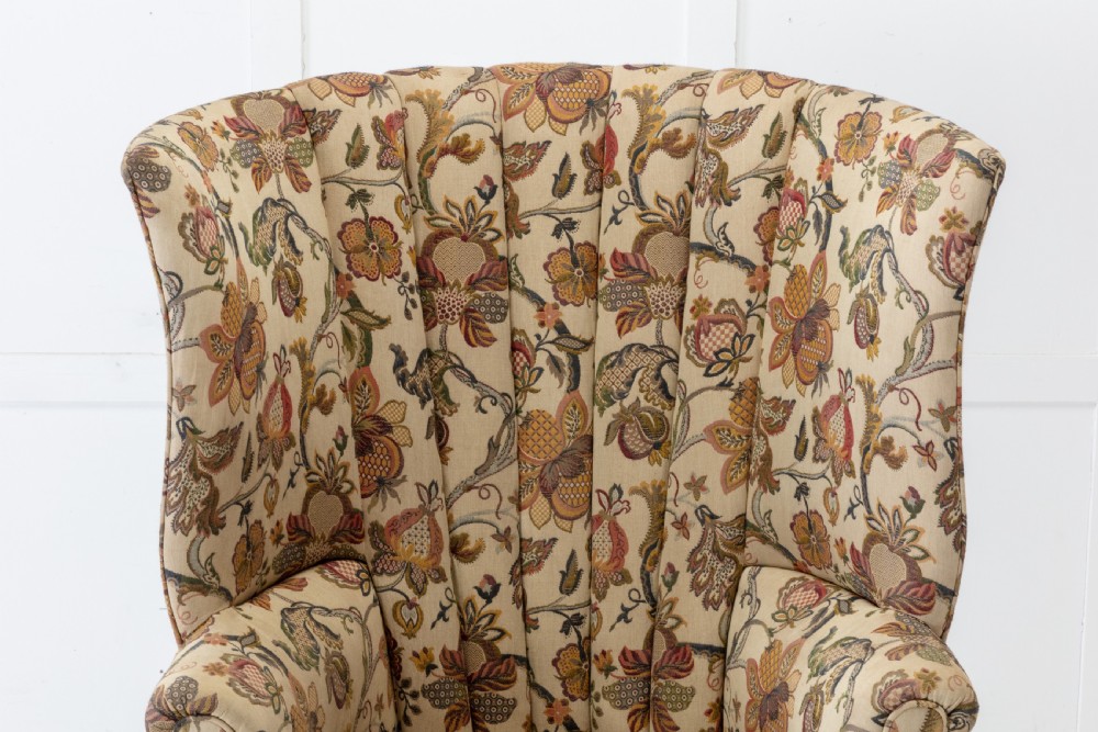 Late 19th Century English Barrel Back Armchair View III