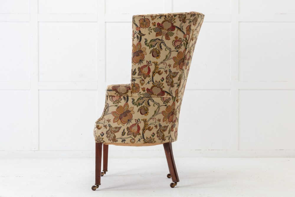 Late 19th Century English Barrel Back Armchair View V