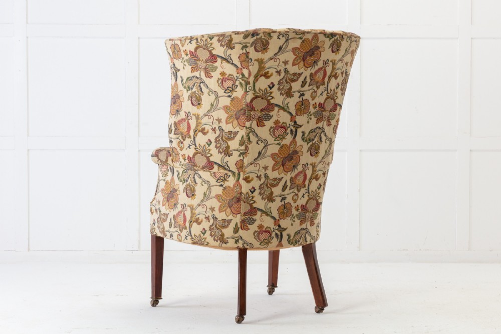 Late 19th Century English Barrel Back Armchair View VI