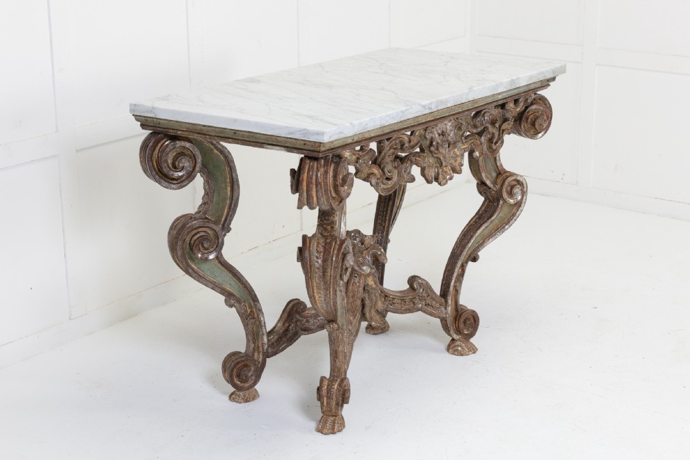 18th Century Italian Baroque Console Table View II