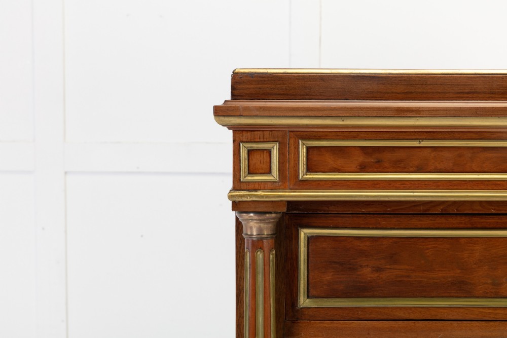 19th Century French Mahogany Tall Chest View III