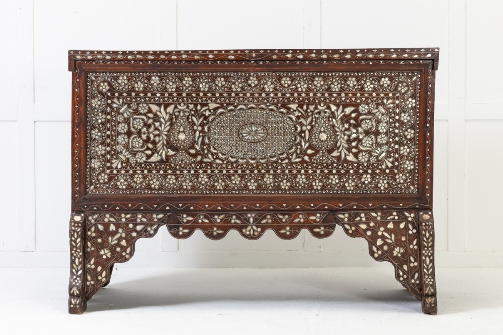 19th Century Syrian Wedding Chest
